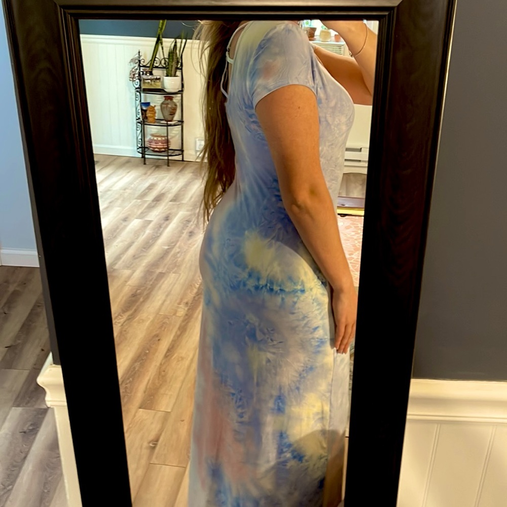 Floor length dress